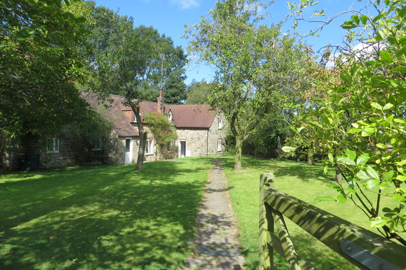 Blackhurst Care Home and its gardens in the Stretton Hills